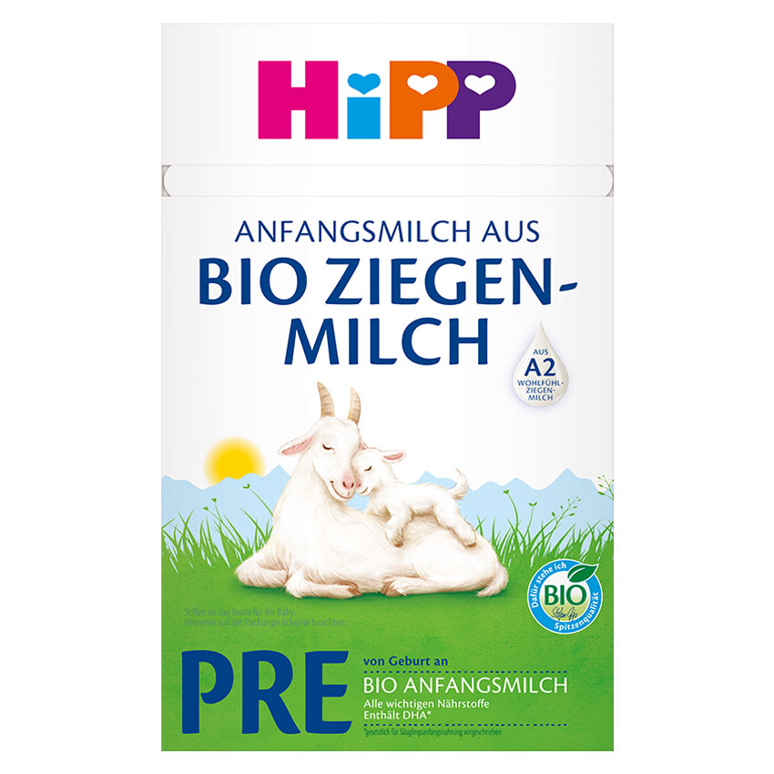 HiPP PRE aus Bio-Ziegenmilch