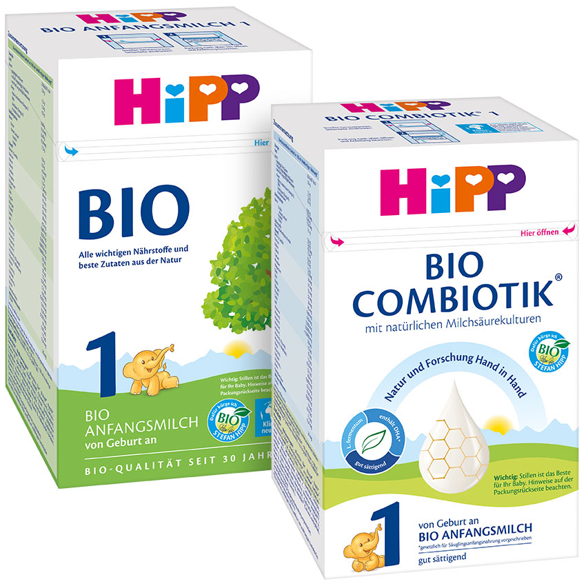 HiPP Säuglingsnahrungen