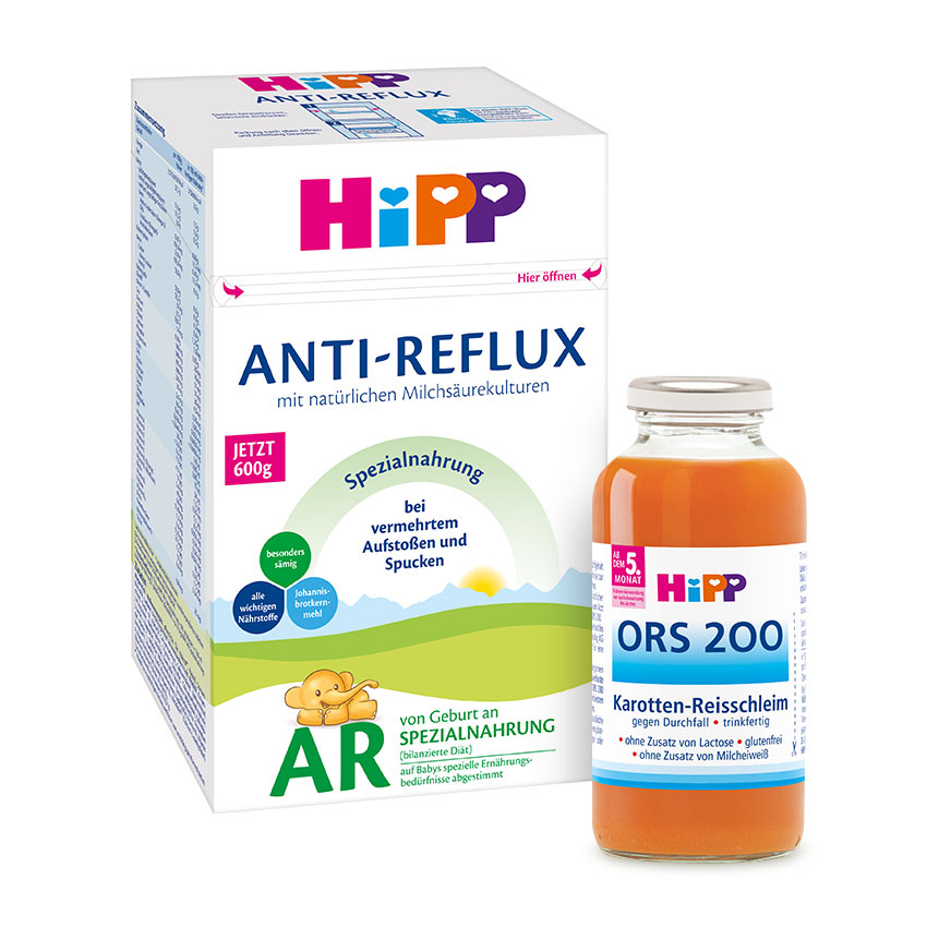 HiPP Spezialnahrungen &
Rehydration